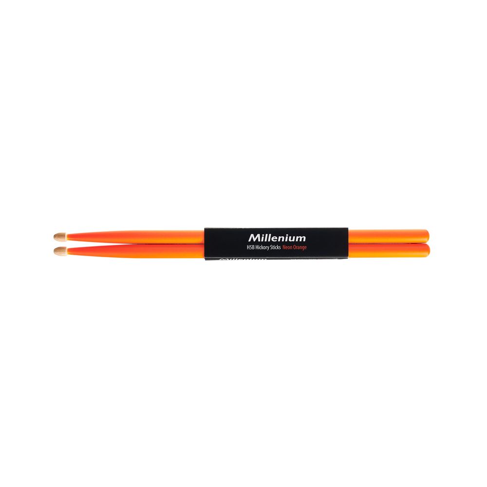 Millenium H5B Hickory Sticks Neon Orange β Thomann Ireland