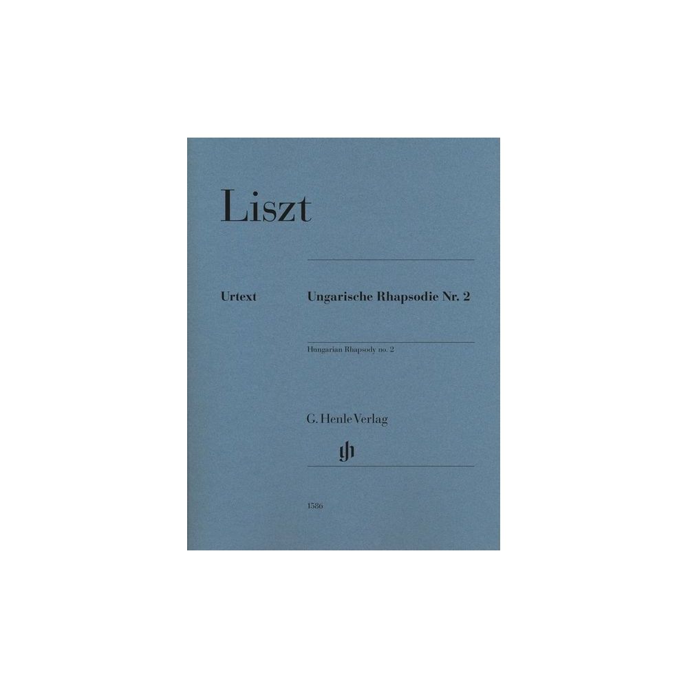 Henle Verlag Liszt Ungarische Rhapsodie 2 – Thomann Ireland