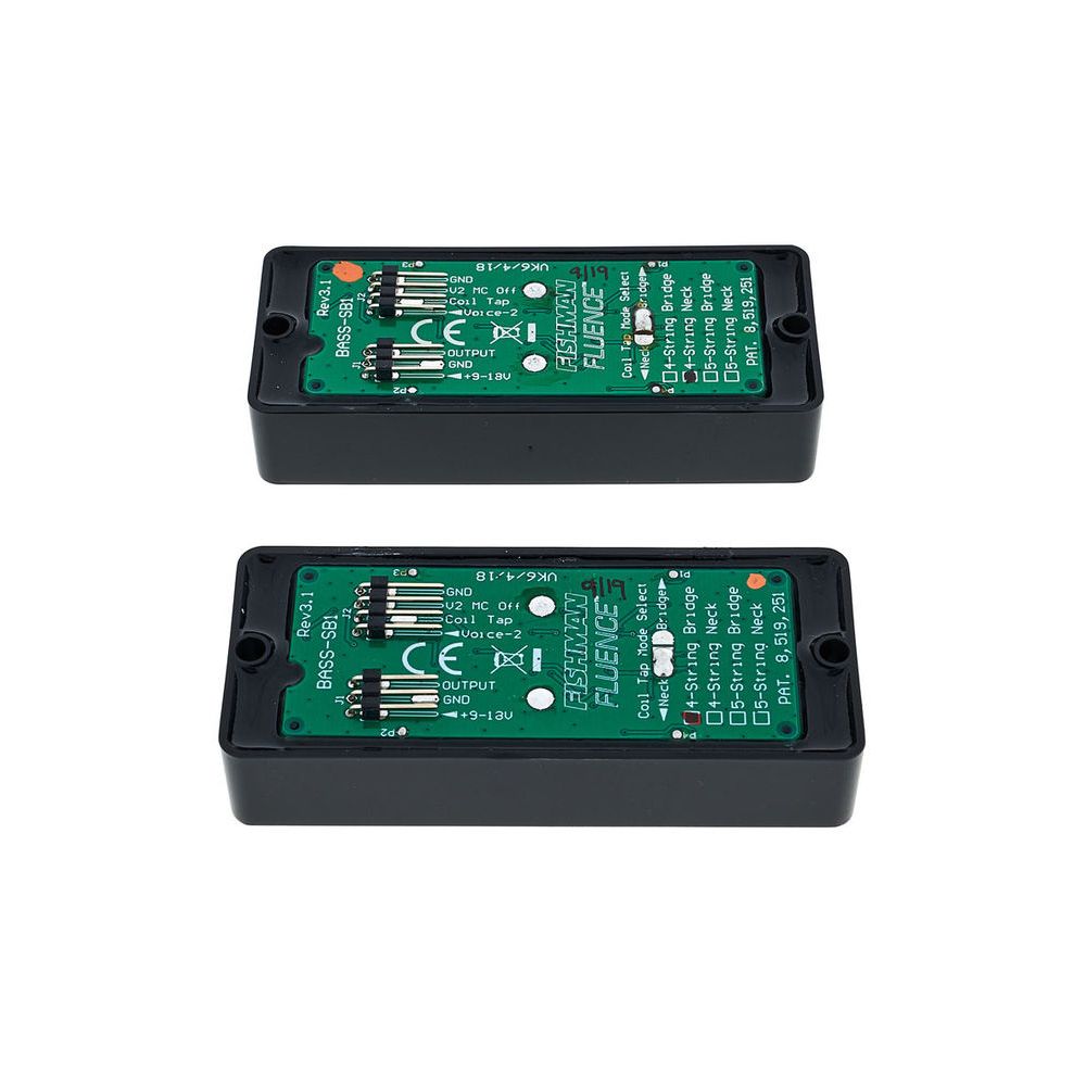 Fishman Fluence Bass 4 Soapbar Set – Thomann Ireland