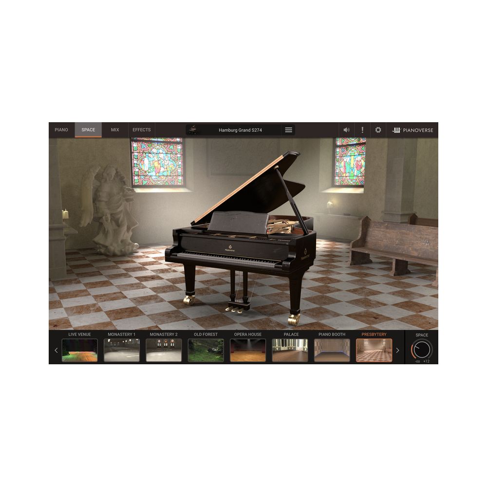 IK Multimedia Pianoverse Hamburg Grand S274 – Thomann Ireland