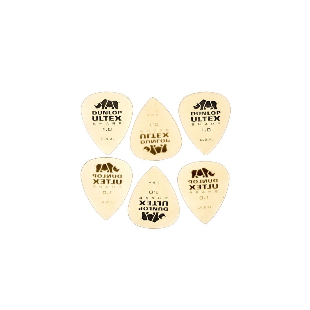 Dunlop Ultex Sharp Players Picks 1.0 – Thomann Ireland