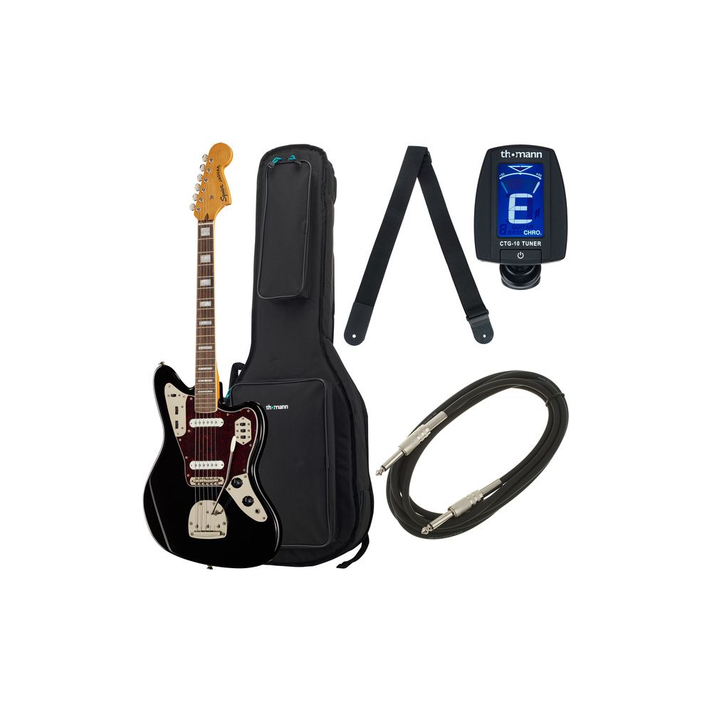 Squier CV 70s Jaguar LRL BK Bundle – Thomann Ireland