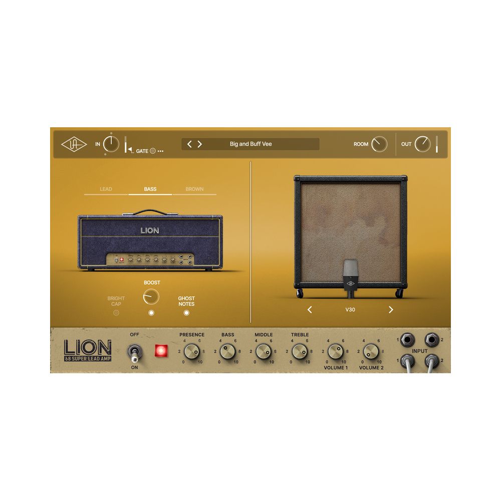 Universal Audio UAD Lion '68 Super Lead Amp – Thomann Ireland
