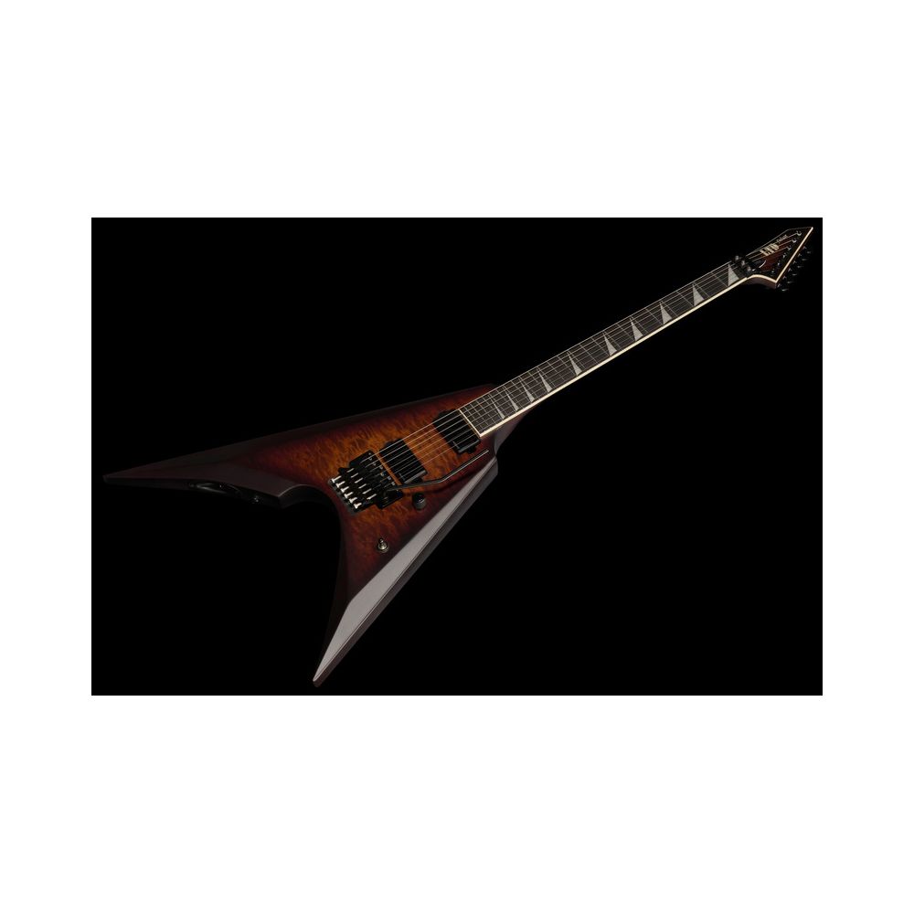 ESP LTD Arrow QM Dark Brown Burst – Thomann Ireland