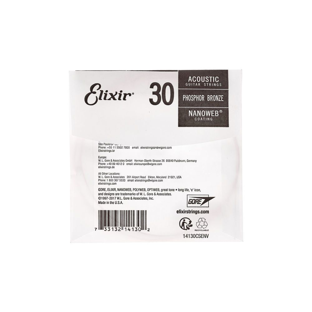 Elixir .030 Western Guitar Ph. – Thomann Ireland