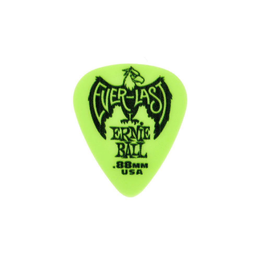 Ernie Ball Everlast Picks 0,88 mm Green – Thomann Ireland
