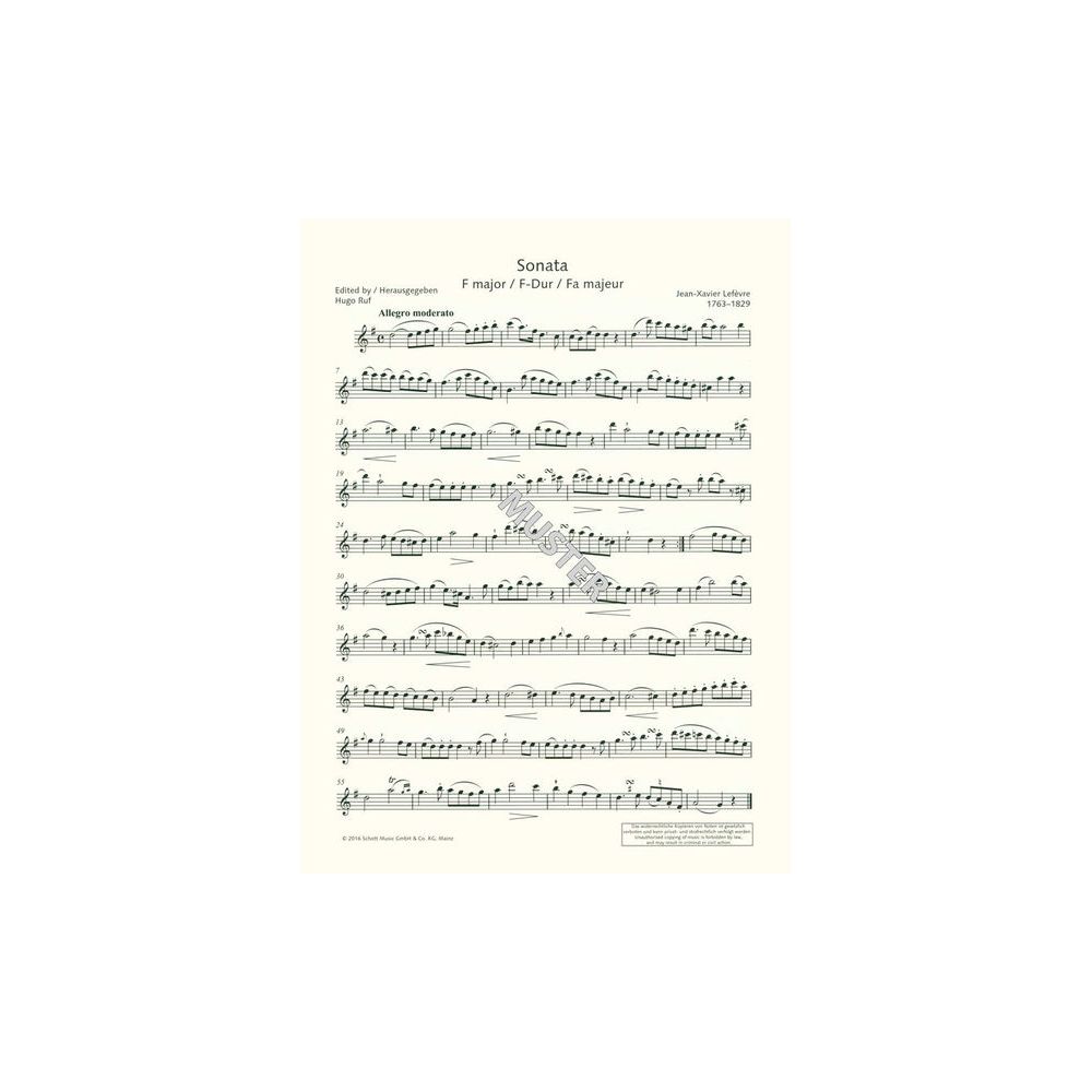 Schott Clarinet Library – Thomann Ireland