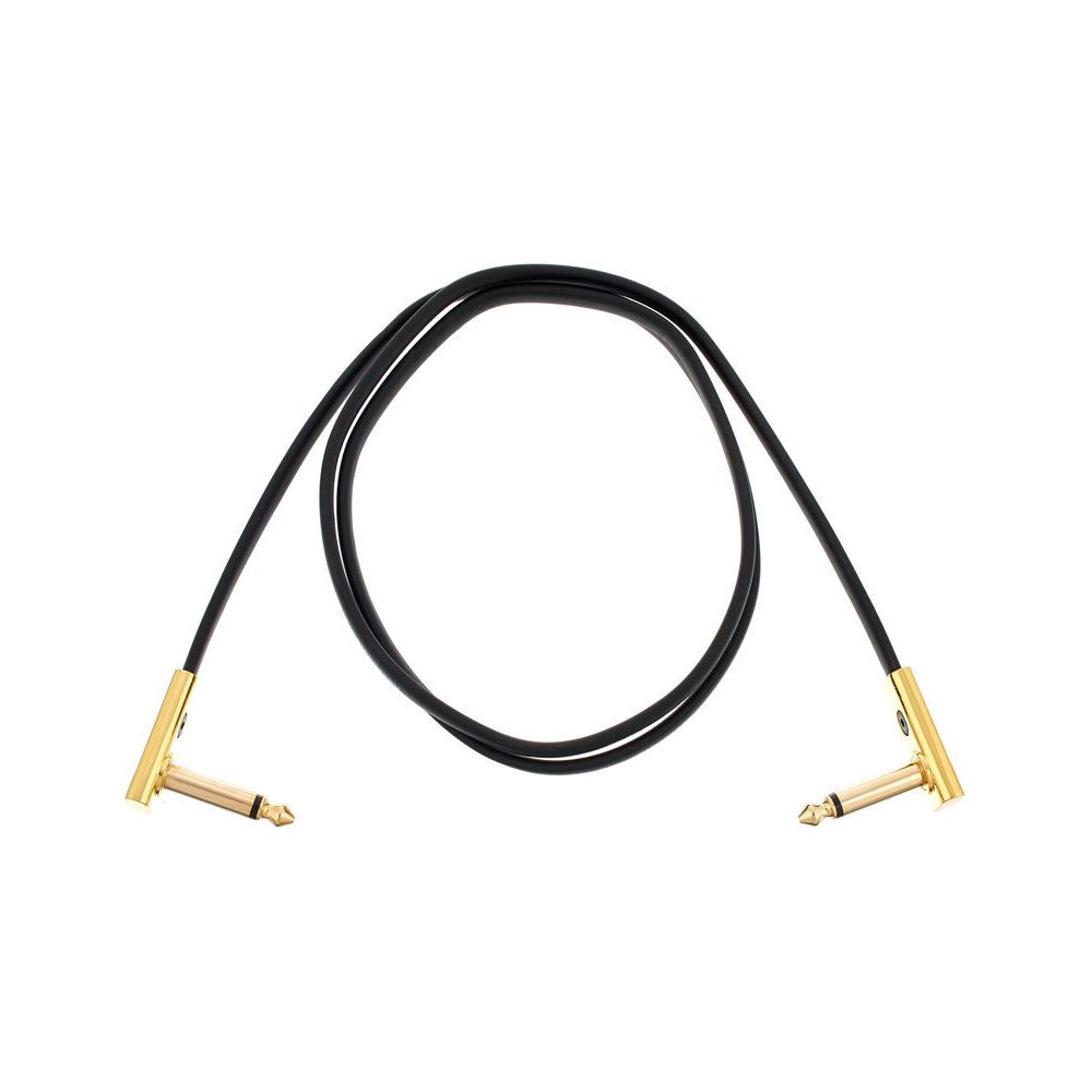 Rockboard Flat Patch Cable Gold 100 cm – Thomann Ireland
