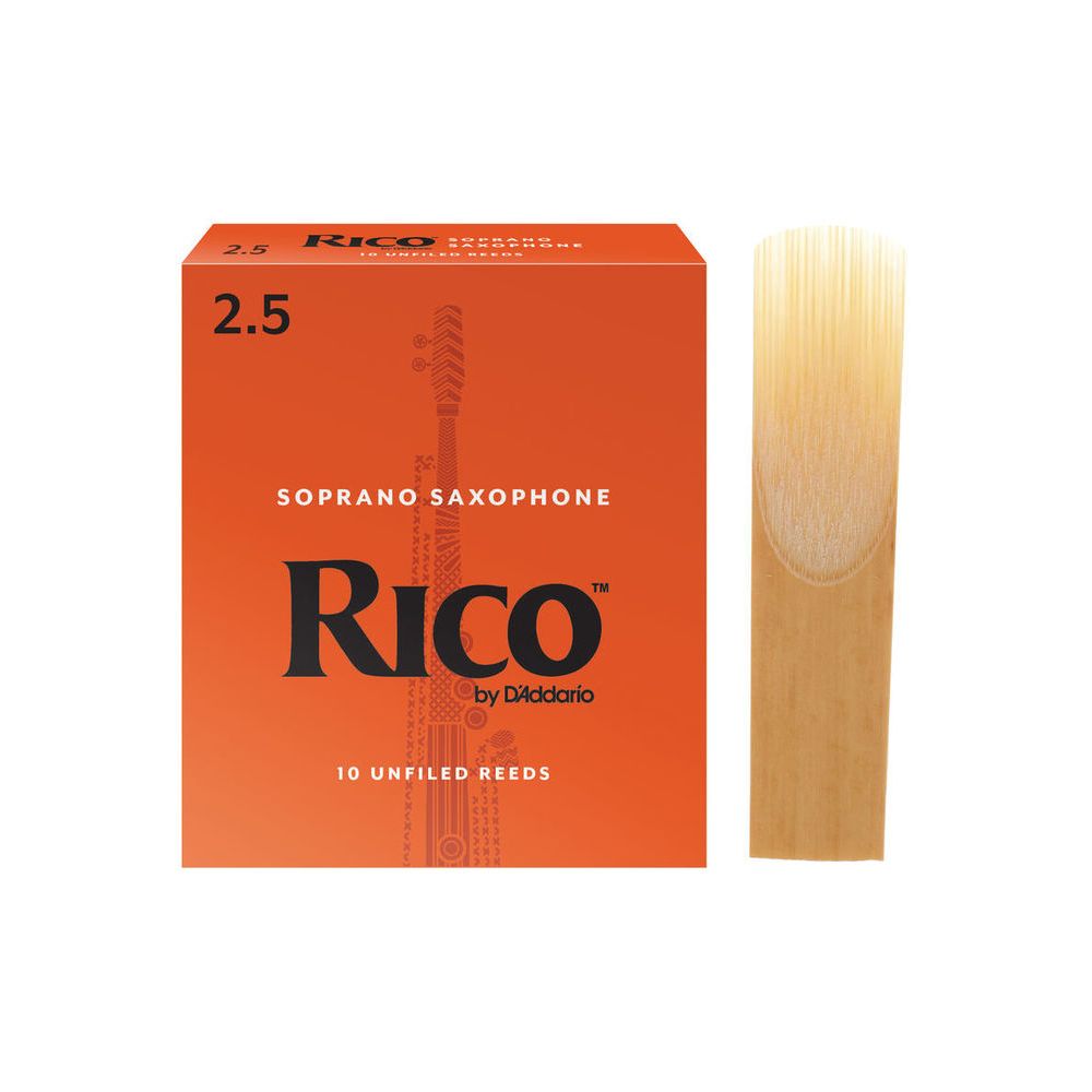 DAddario Woodwinds Rico Soprano Saxophone 2.5 – Thomann Ireland