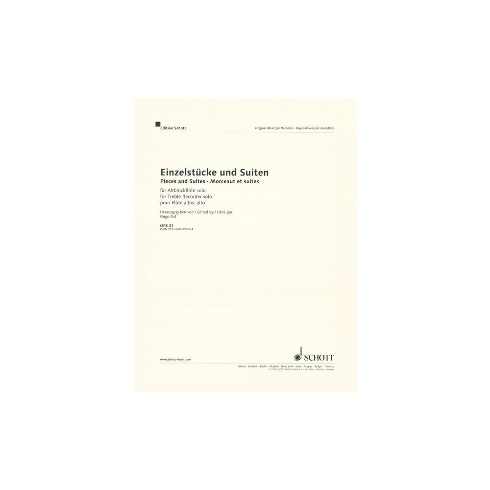 Schott Einzelstücke und Suiten – Thomann Ireland