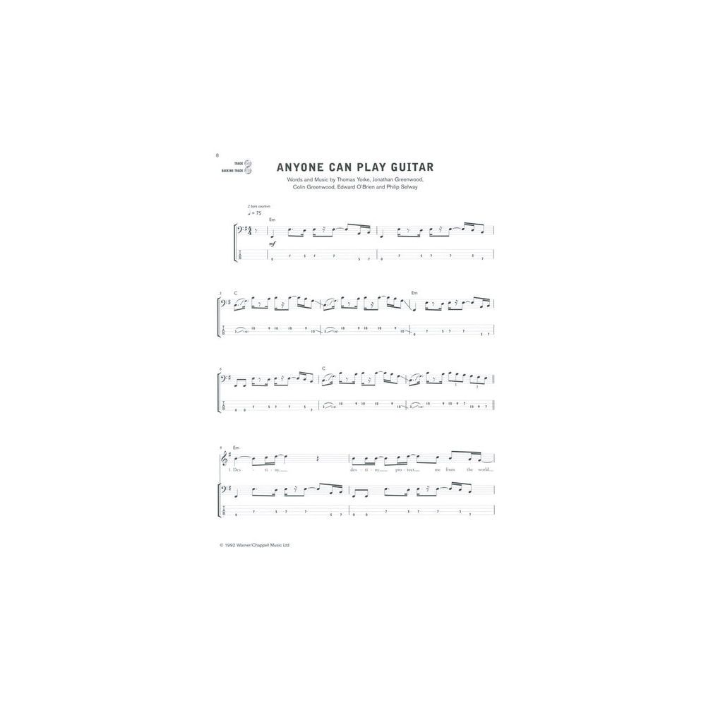 Faber Music Radiohead Bass Play