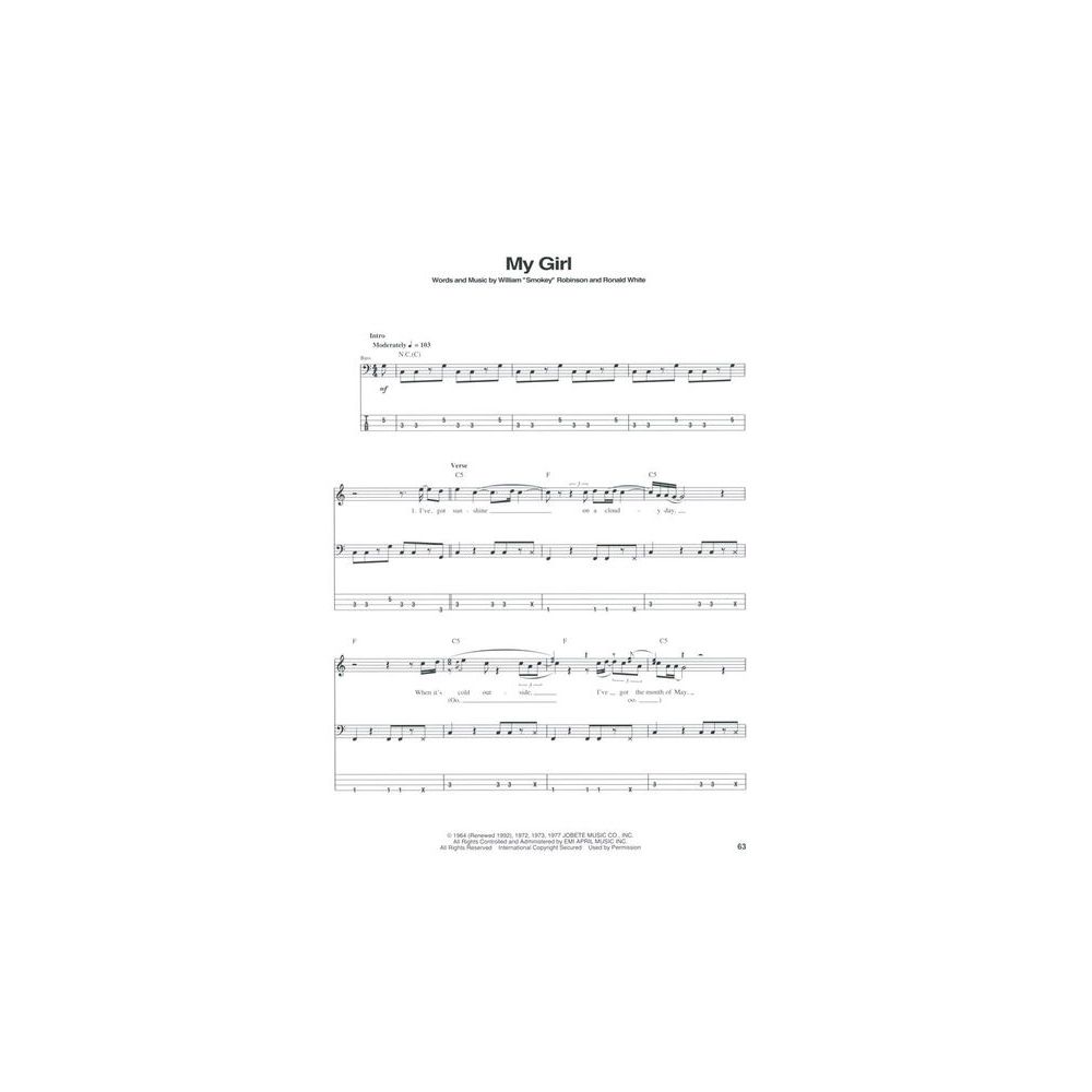 Hal Leonard Motown Bass Classics – Thomann Ireland