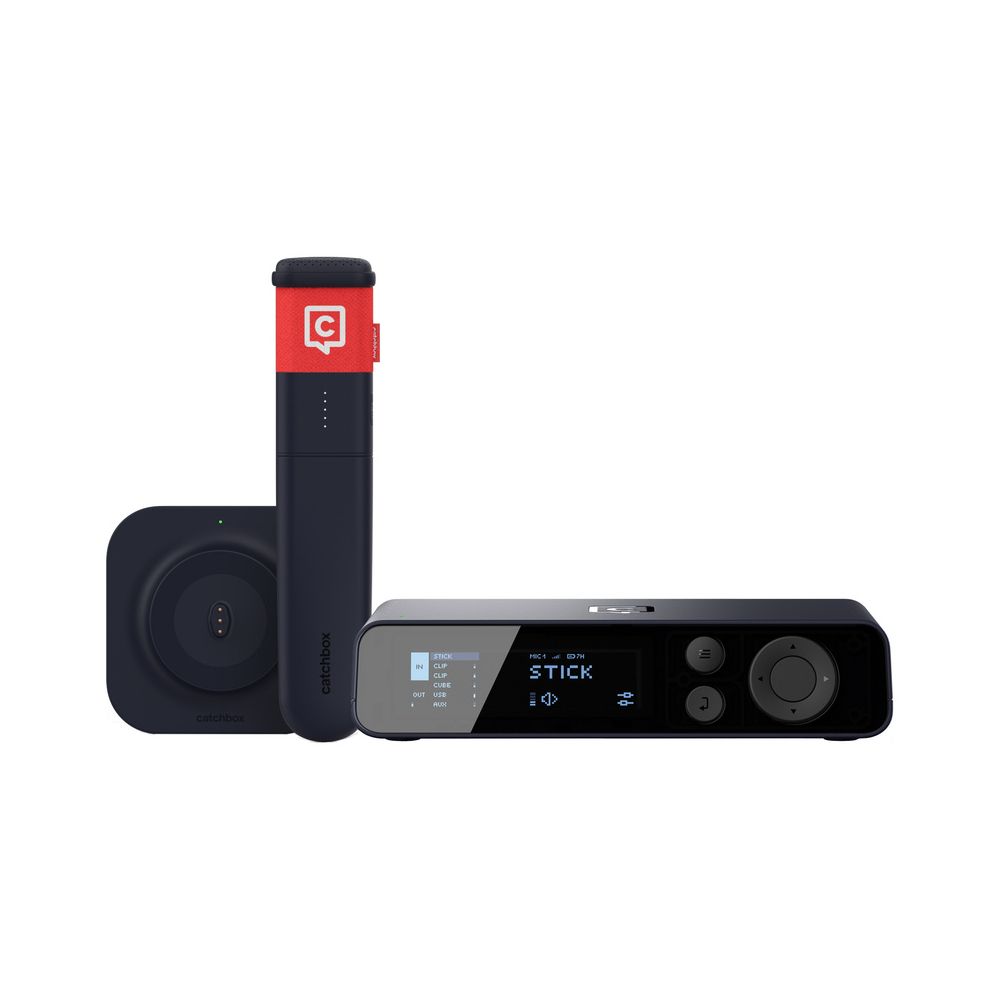 Catchbox Plus Hub4 Stick Red Bundle – Thomann Ireland