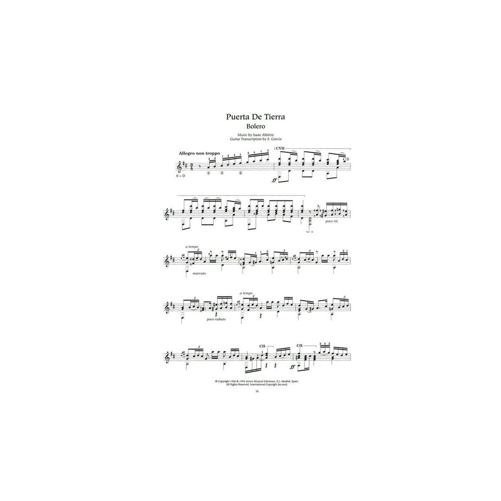 Music Sales Albéniz Guitar Music 2 – Thomann Ireland