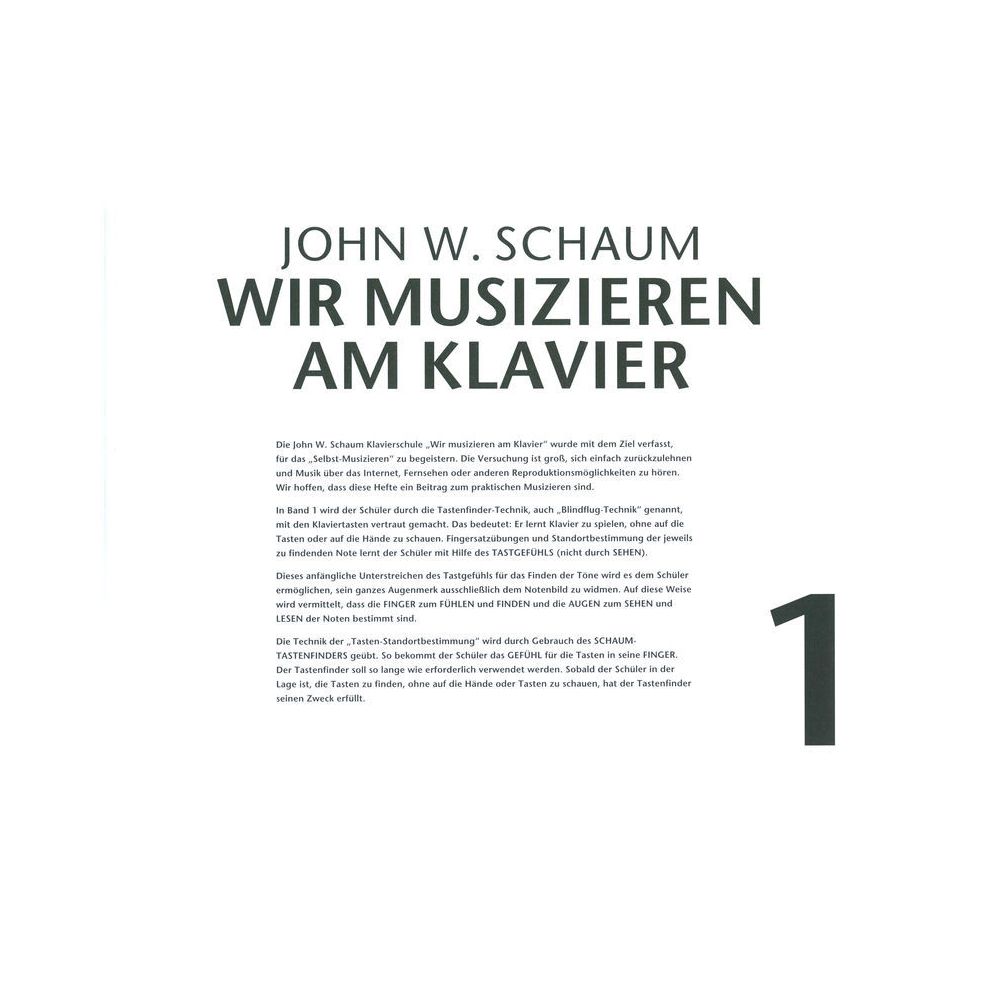 Bosworth Wir musizieren am Klavier 1 – Thomann Ireland