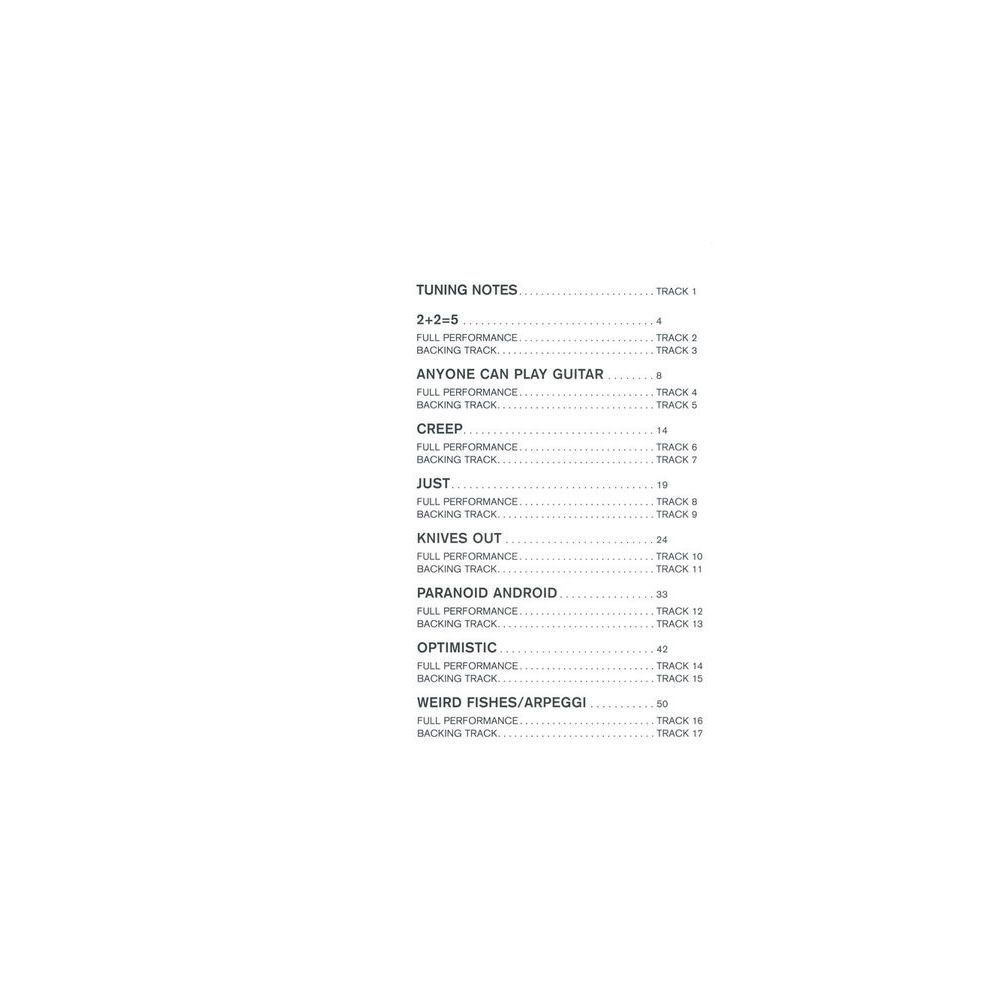 Faber Music Radiohead Bass Play