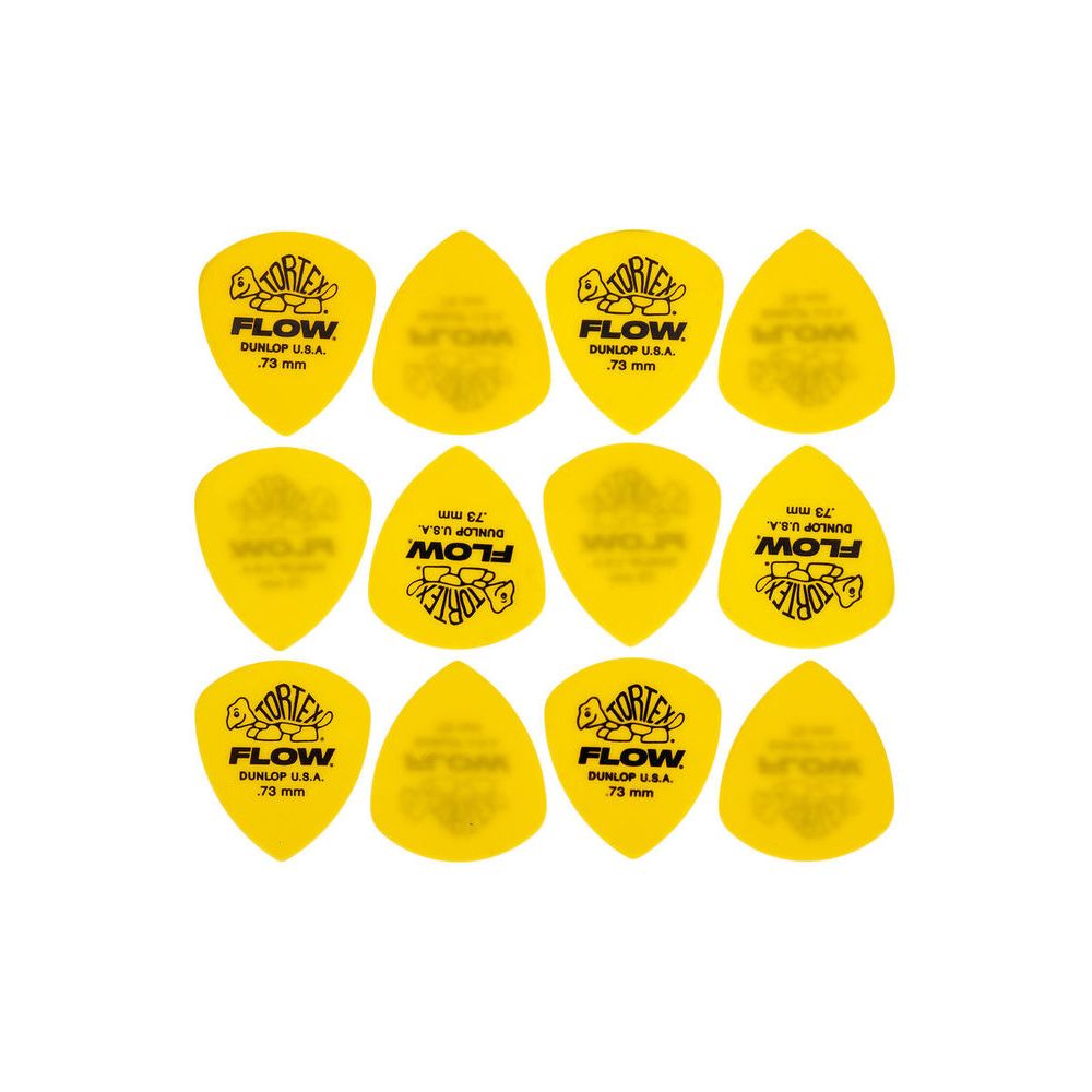 Dunlop Standard Flow Pick Set 0,73 mm – Thomann Ireland