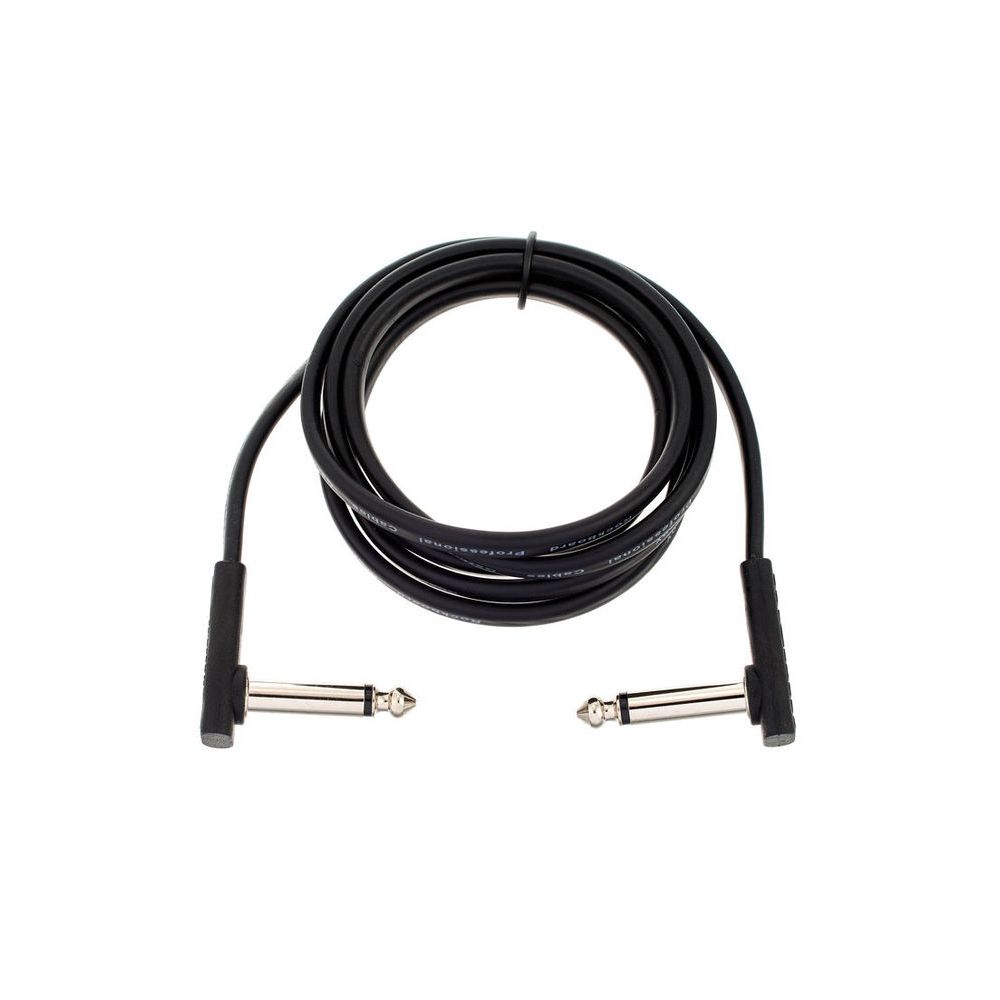 Rockboard Flat Patch Cable Black 120 cm – Thomann Ireland