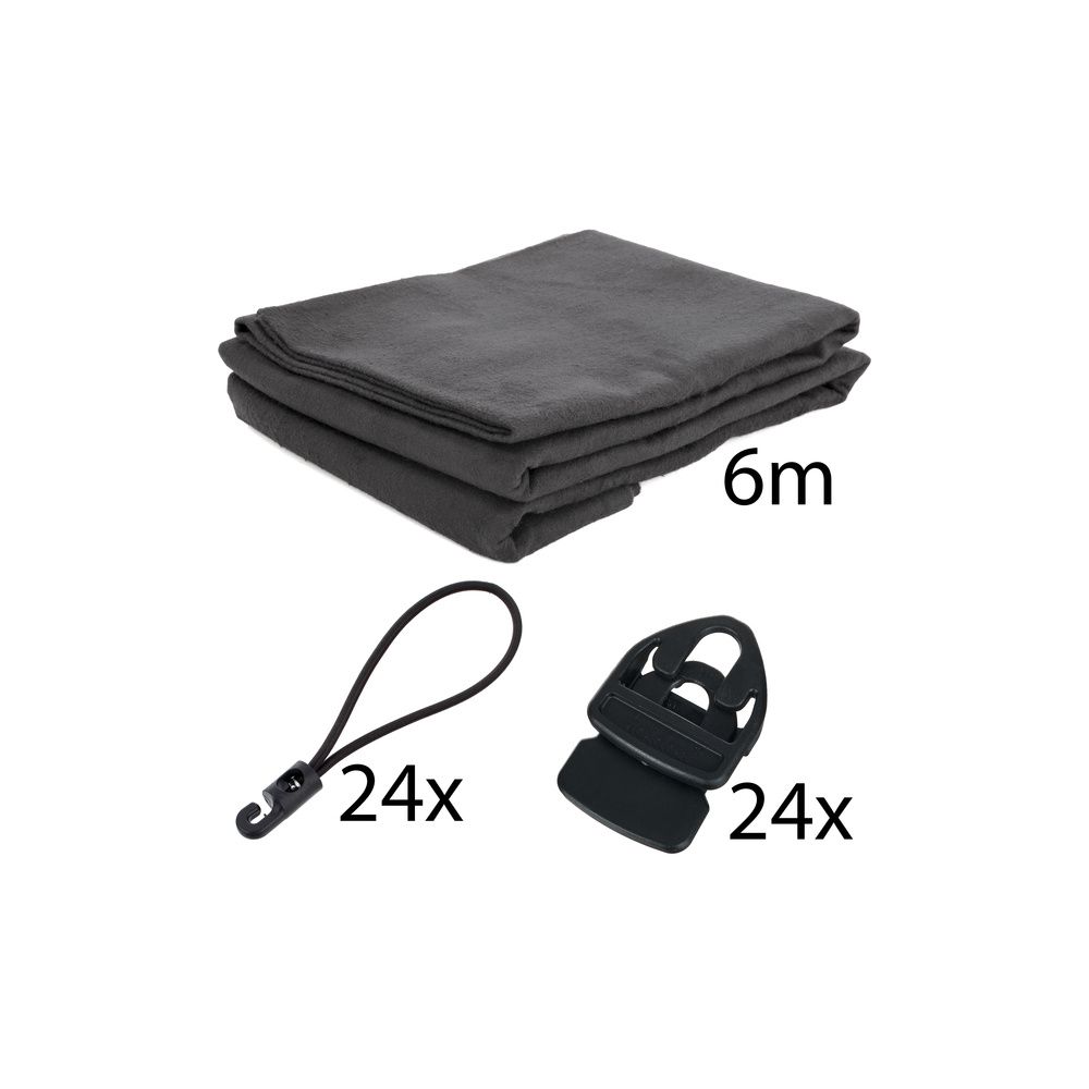 Stairville Molton Set Black 6x3m – Thomann Ireland