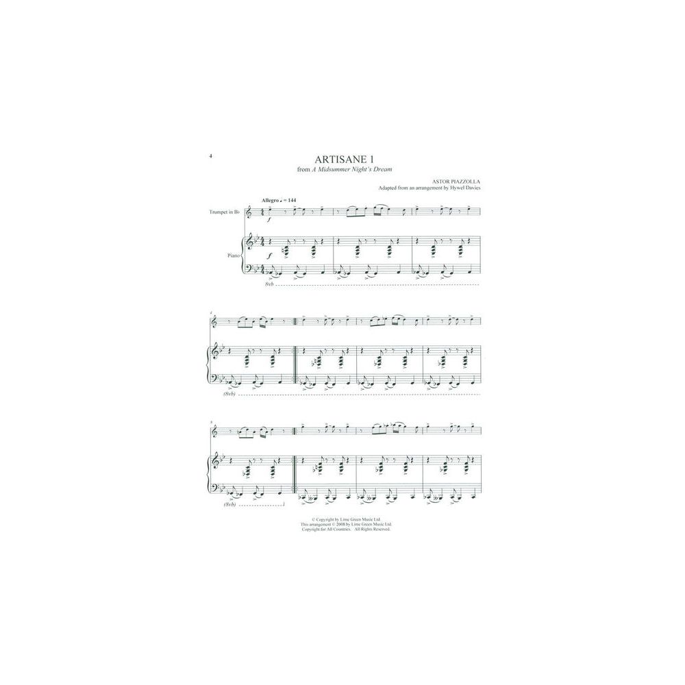 Boosey & Hawkes 25 Piazzolla Tangos Trumpet – Thomann Ireland