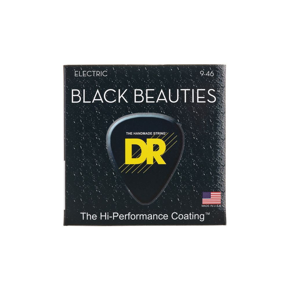 DR Strings Black Beauties BKE