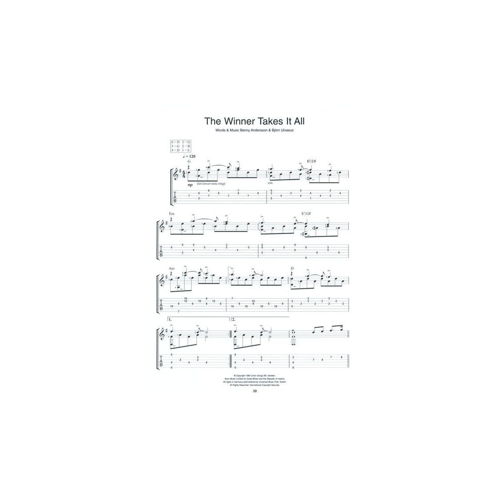 Wise Publications Abba Gold Guitar – Thomann Ireland