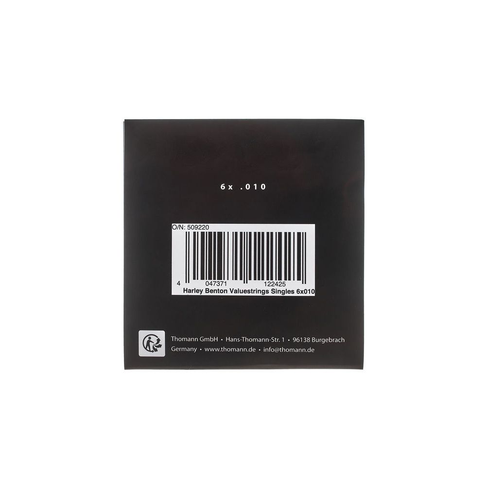 Harley Benton Valuestrings Singles 6x010 – Thomann Ireland