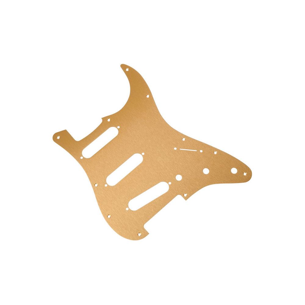 Fender Pickguard Strat. Gold SSS 11 – Thomann Ireland