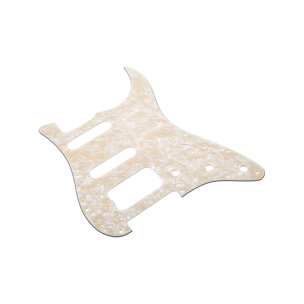 Fender Pickguard HSS Aged White Moto – Thomann Ireland