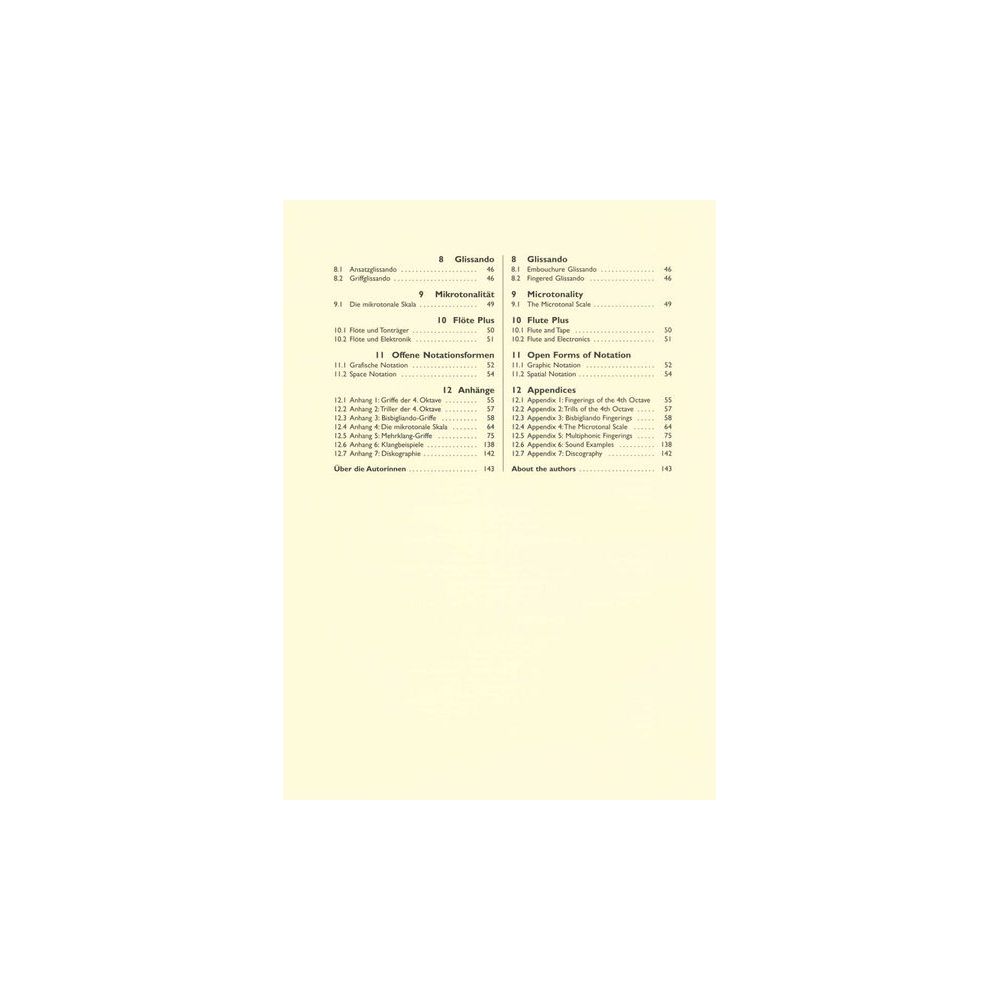 Bärenreiter Die Spieltechnik der Flöte – Thomann Ireland