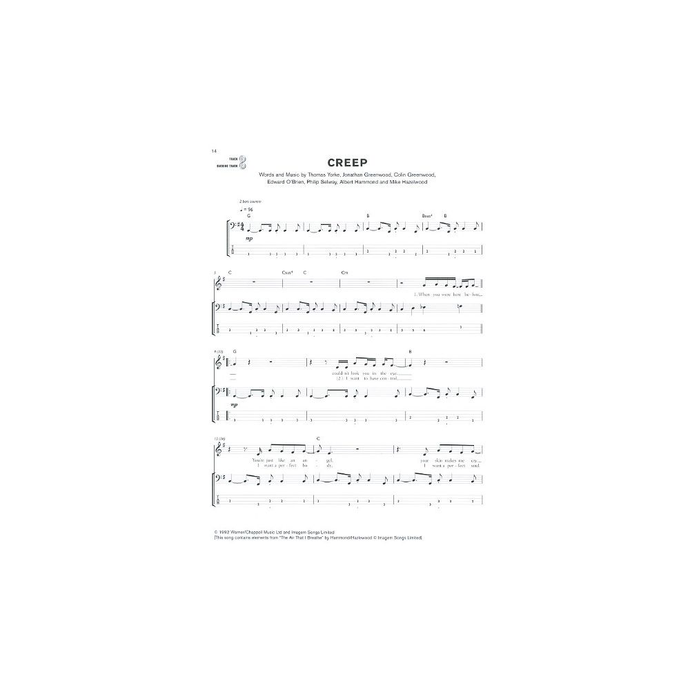 Faber Music Radiohead Bass Play