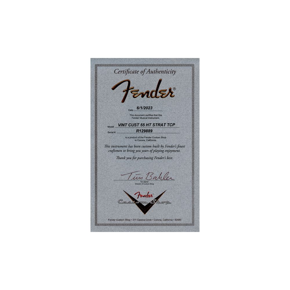 Fender 55 Strat Hardtail WF2CS NOS – Thomann Ireland