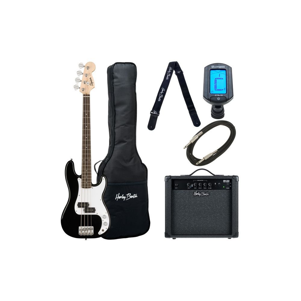 Squier Mini P Bass Black Set – Thomann Ireland
