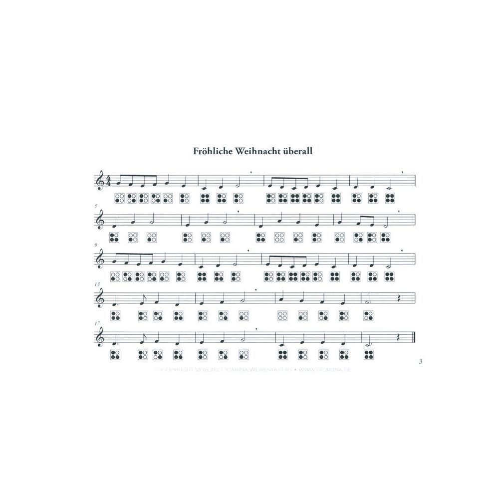 ocarinamusic Weihnachtslieder 4Loch Ocarina – Thomann Ireland