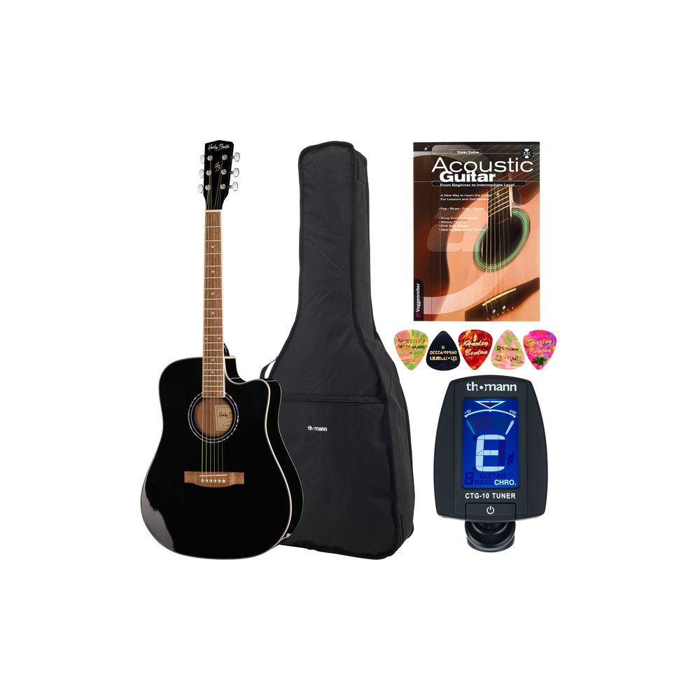 Harley Benton HBD120CEBK Bundle UK – Thomann Ireland
