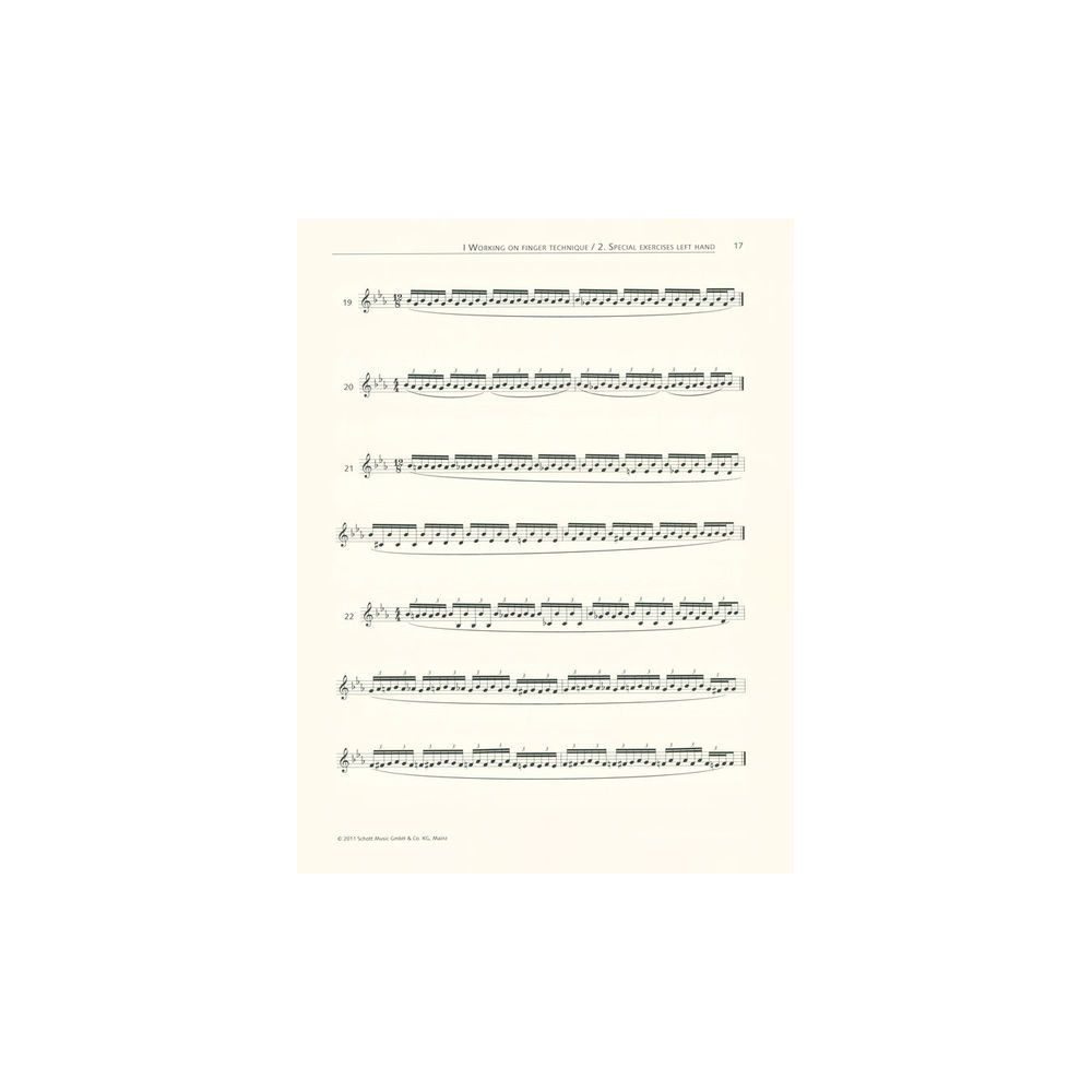 Schott Schule der Geläufigkeit Klarin – Thomann Ireland