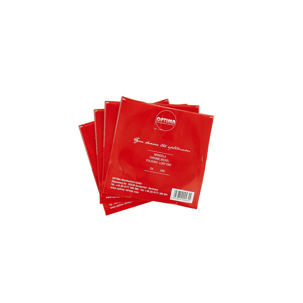 Optima Mandola Strings Chrome
