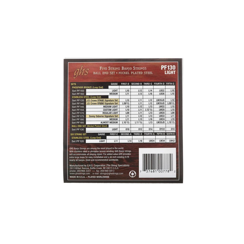 GHS PF130 5