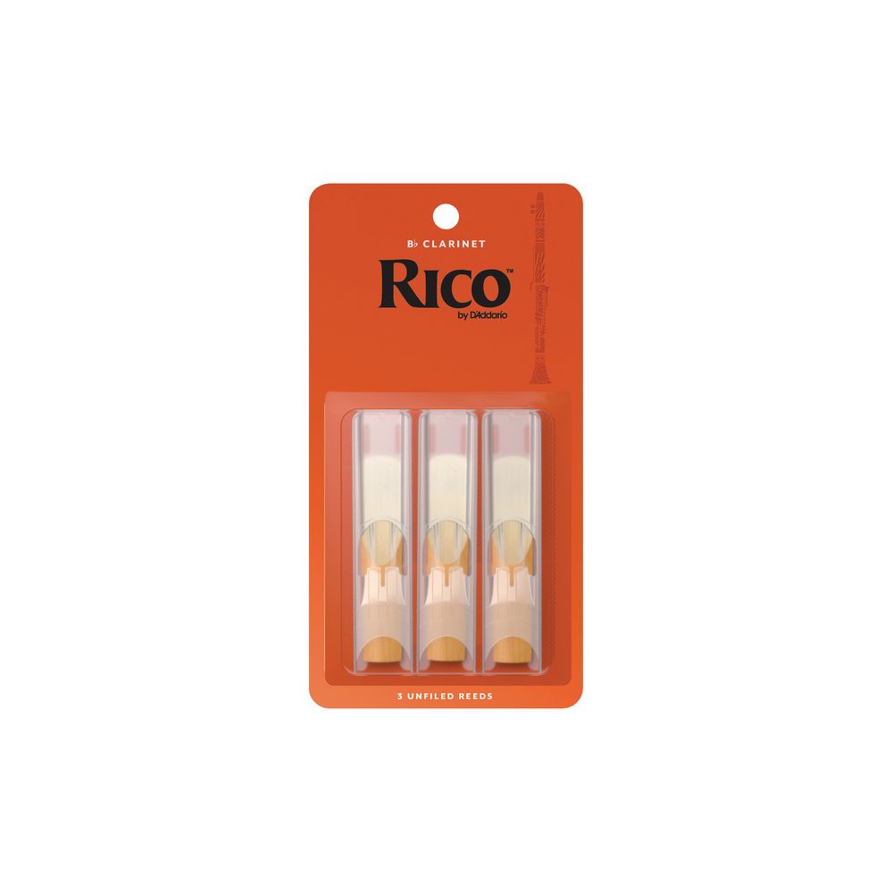 DAddario Woodwinds Rico Bb Clarinet 3.5 3