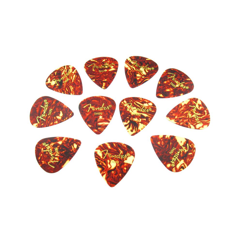 Fender Cl. Celluloid Pick Shell T 12 – Thomann Ireland