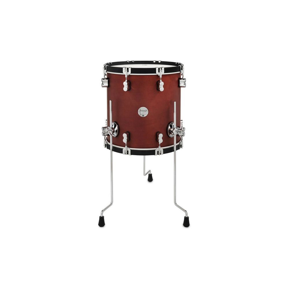 DW PDP 14"x14" CC FT Ox Blood – Thomann Ireland