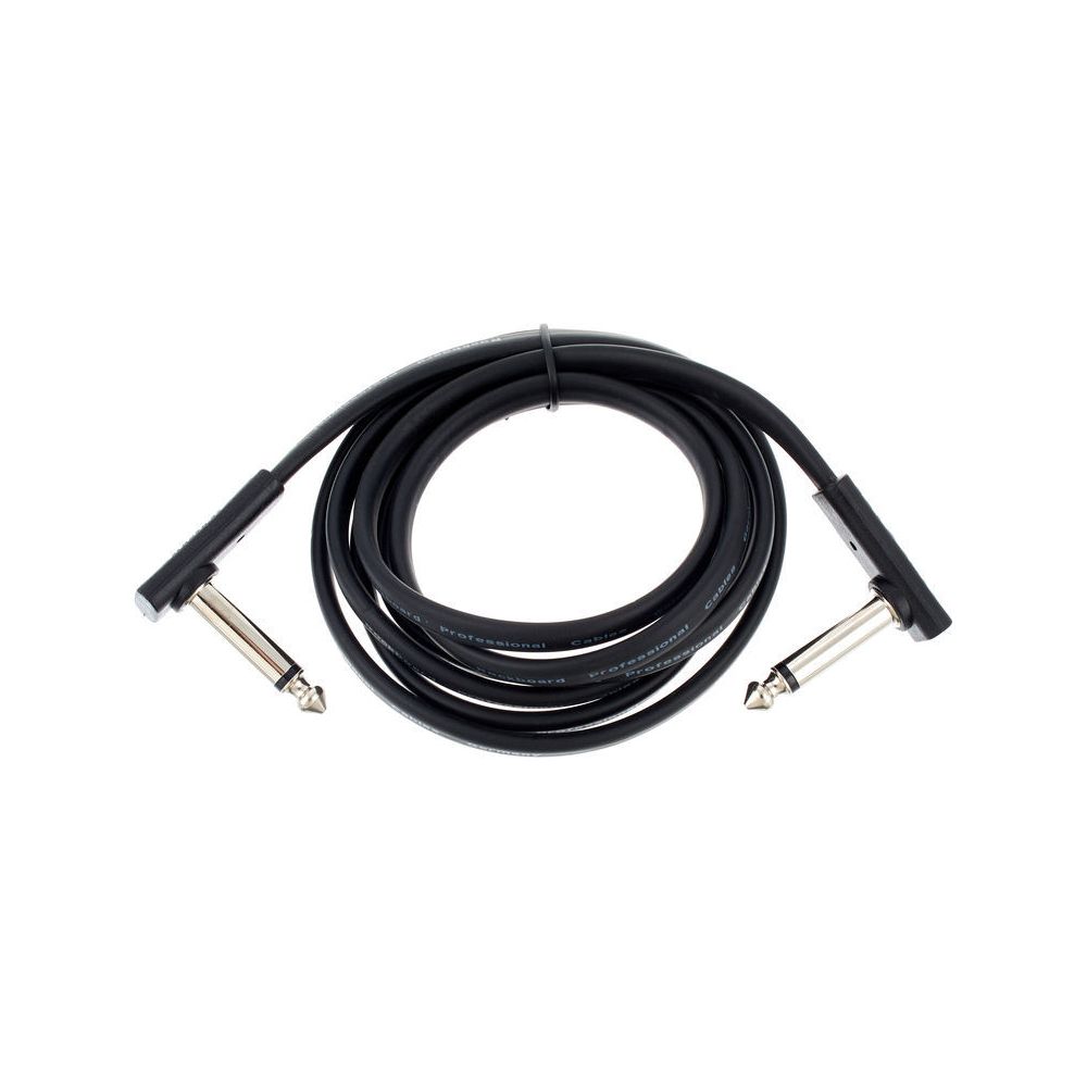 Rockboard Flat Patch Cable Black 140 cm – Thomann Ireland
