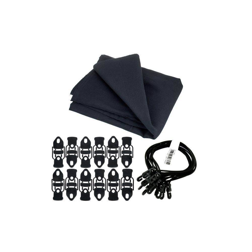 Stairville Euro Molton Set Black 2x3m – Thomann Ireland