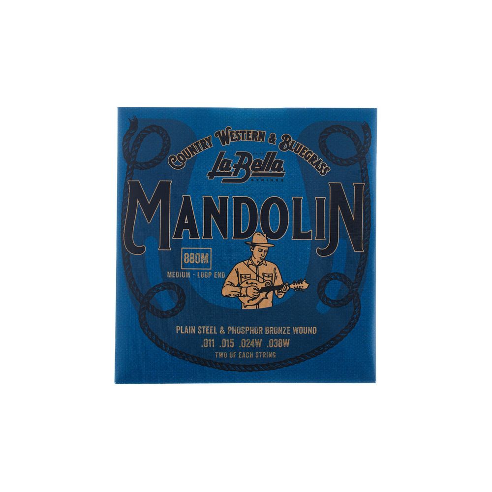La Bella 880M Mandolin Ph.Br. Medium – Thomann Ireland