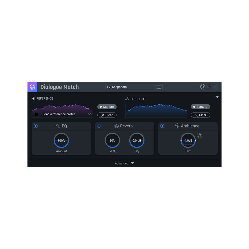 iZotope Dialogue Match – Thomann Ireland