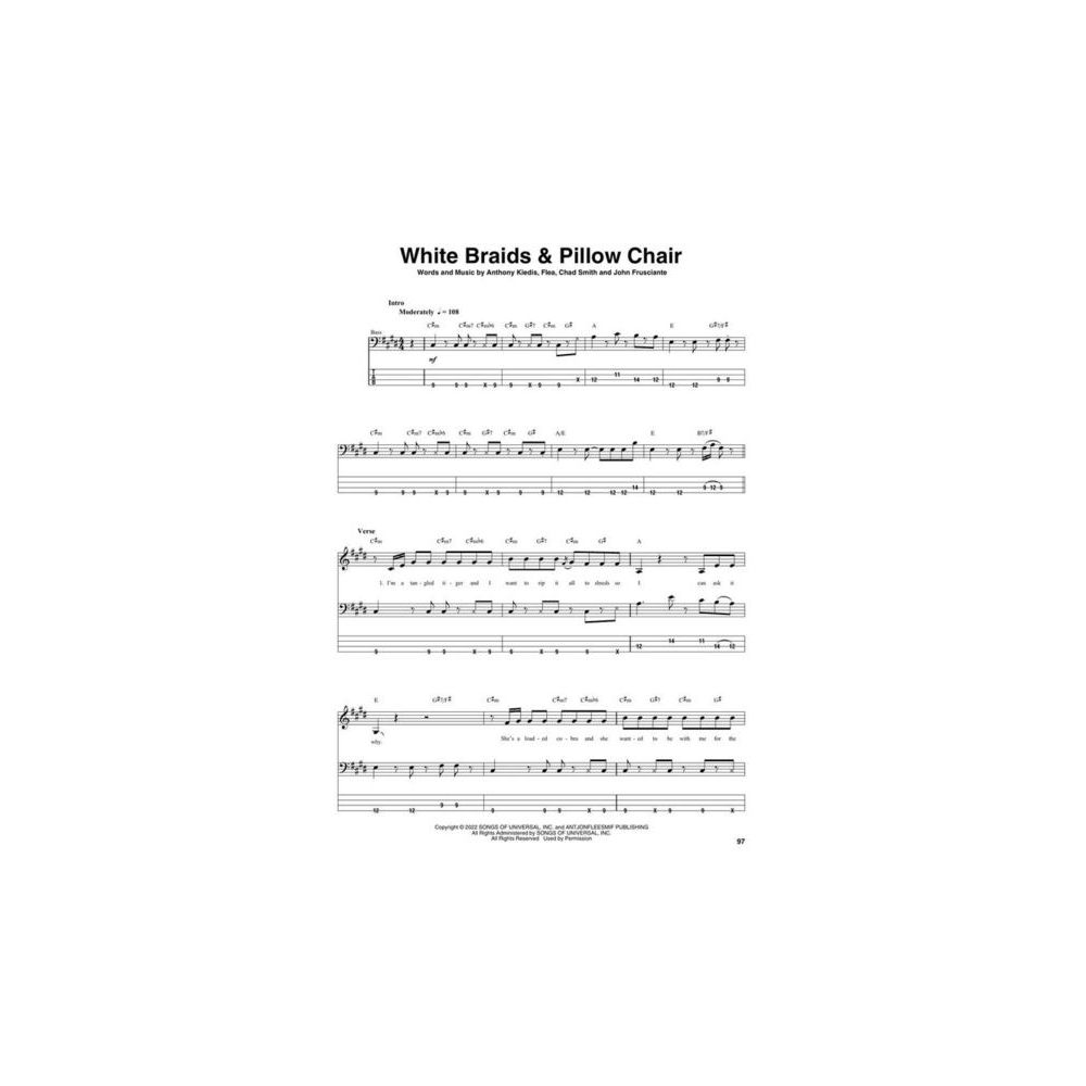 Hal Leonard RHCP Unlimited Love Bass – Thomann Ireland