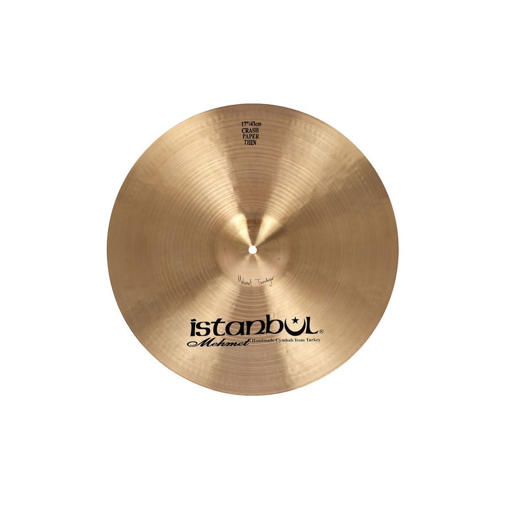 Istanbul Mehmet 17" Paper Thin Crash Tradit. – Thomann Ireland