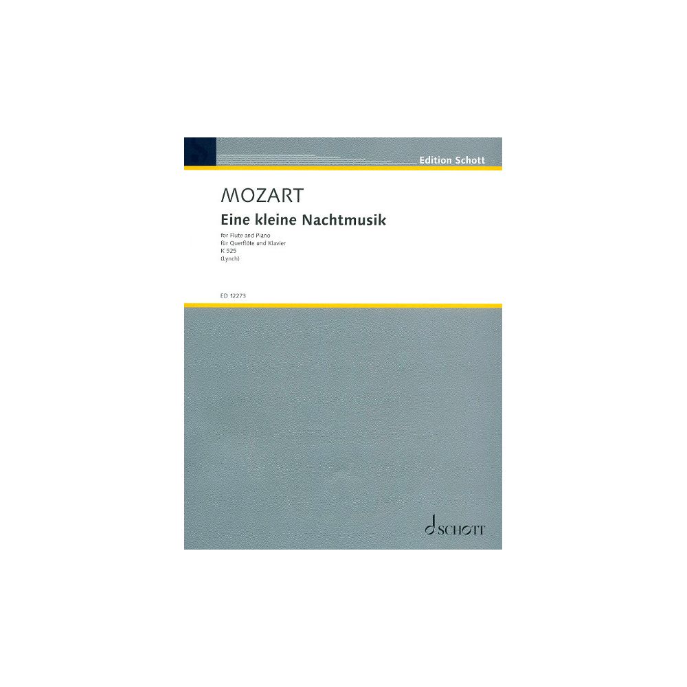 Schott Mozart Kleine Nachtmusik Flute – Thomann Ireland