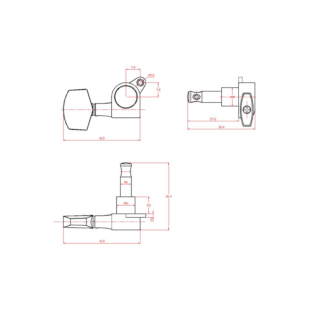 Harley Benton Elec.Guitar Machine Head ST CR – Thomann Ireland