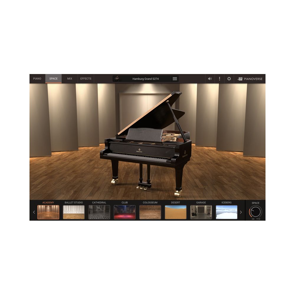 IK Multimedia Pianoverse Hamburg Grand S274 – Thomann Ireland